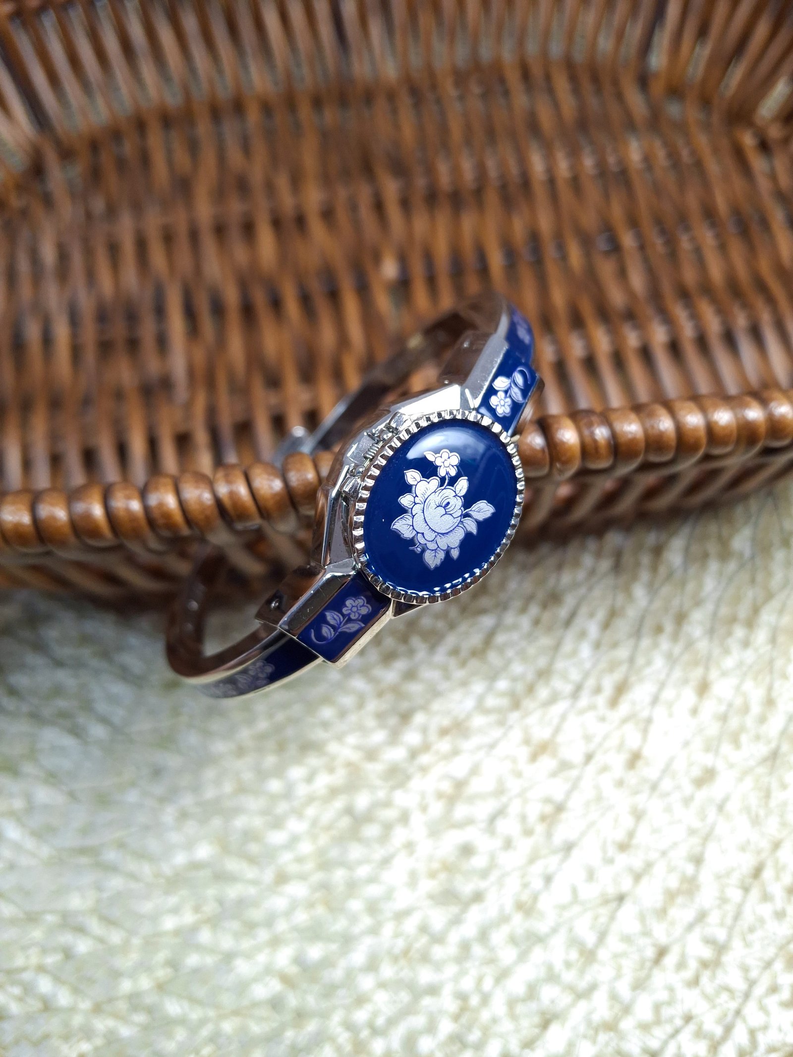 Andre Mouche Blue Floral