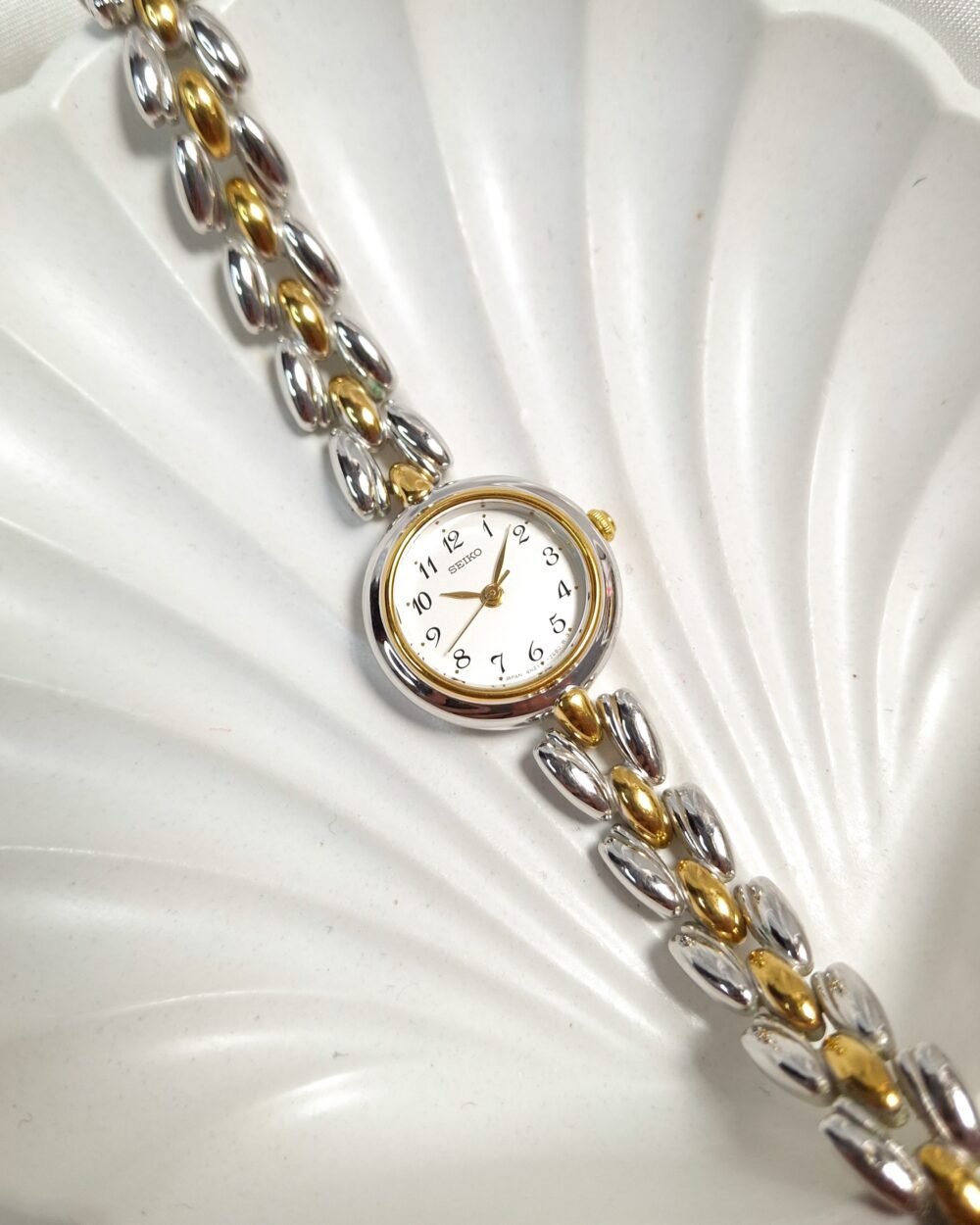 Seiko Two-Tone Numerical Dial Watch