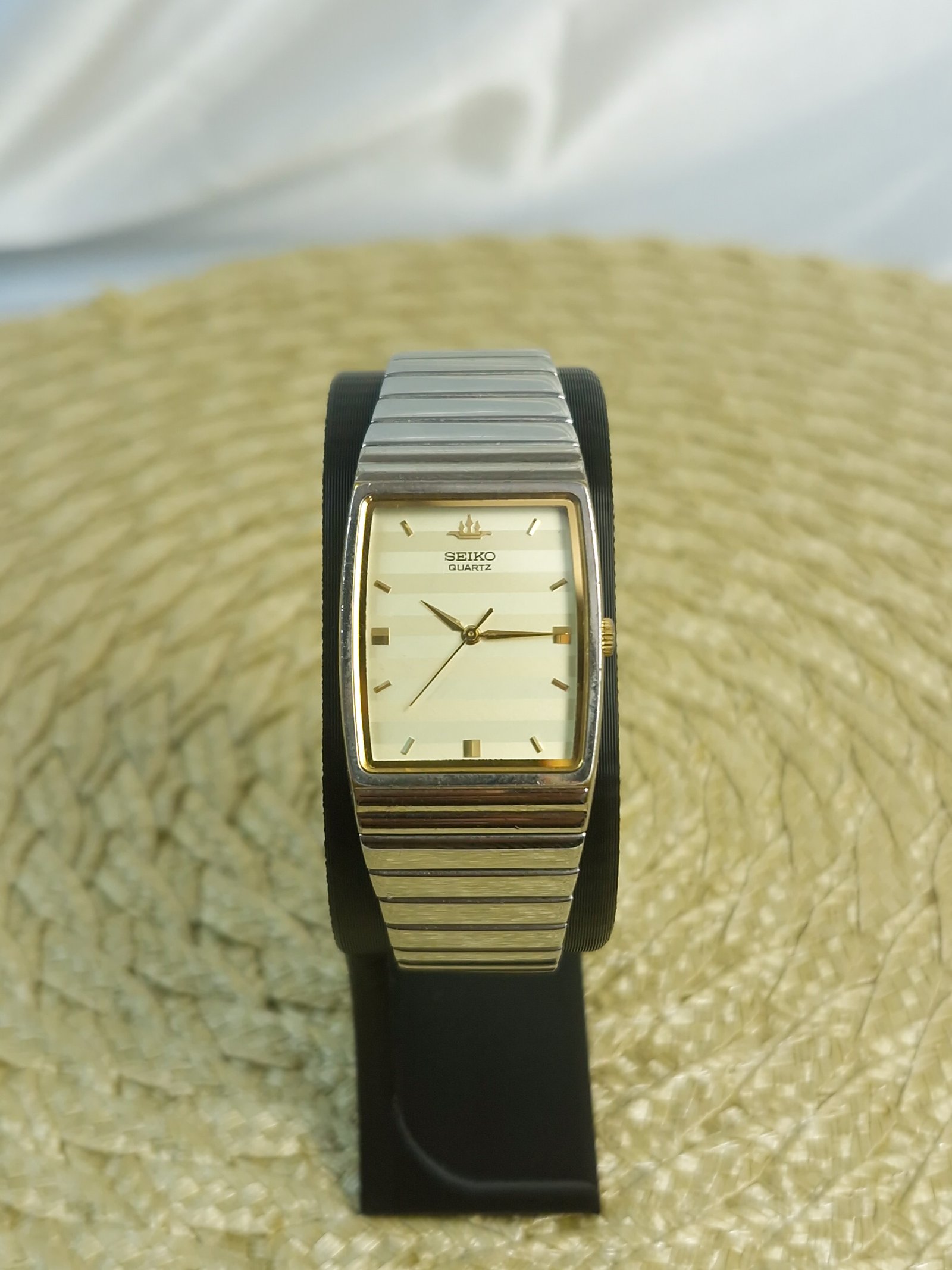 Seiko Galaxy Integrated Bracelet Stripe Dial