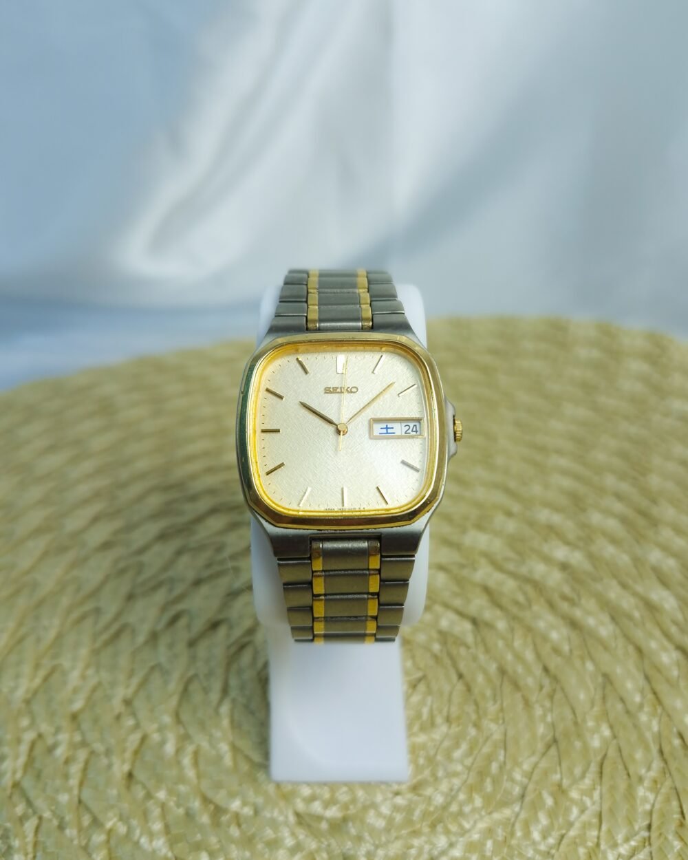 Seiko JDM Titanium Golden Frost Dial