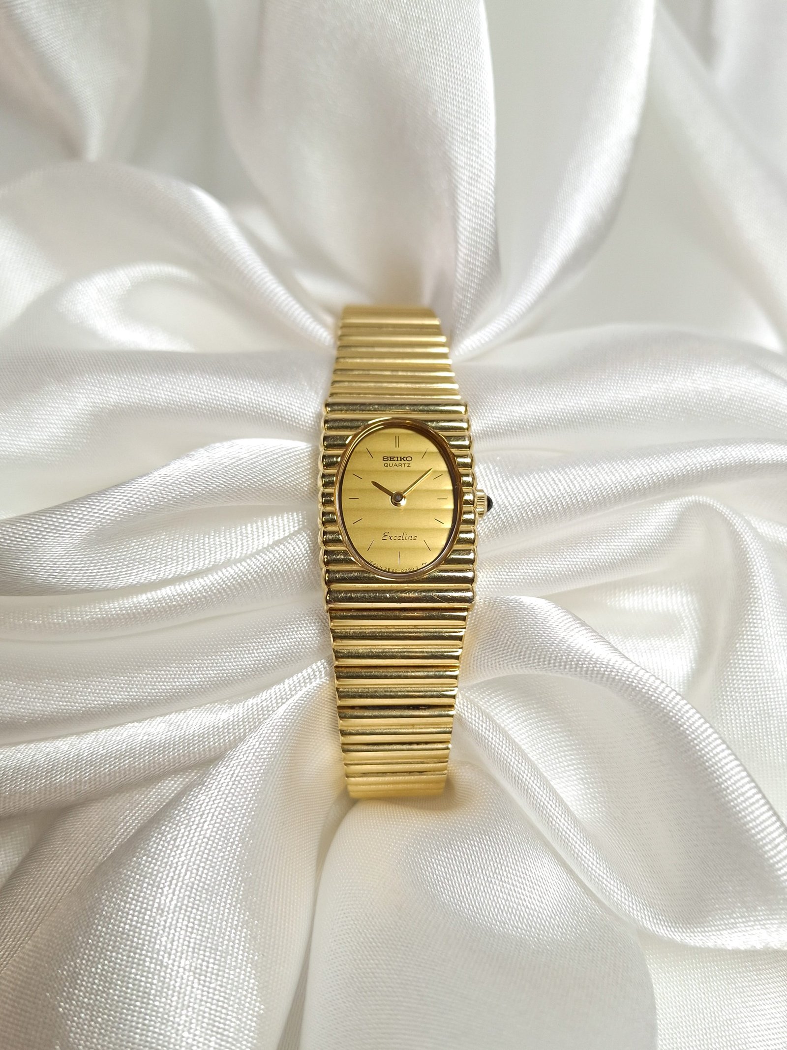 Seiko Exceline Gold Integrated Bracelet