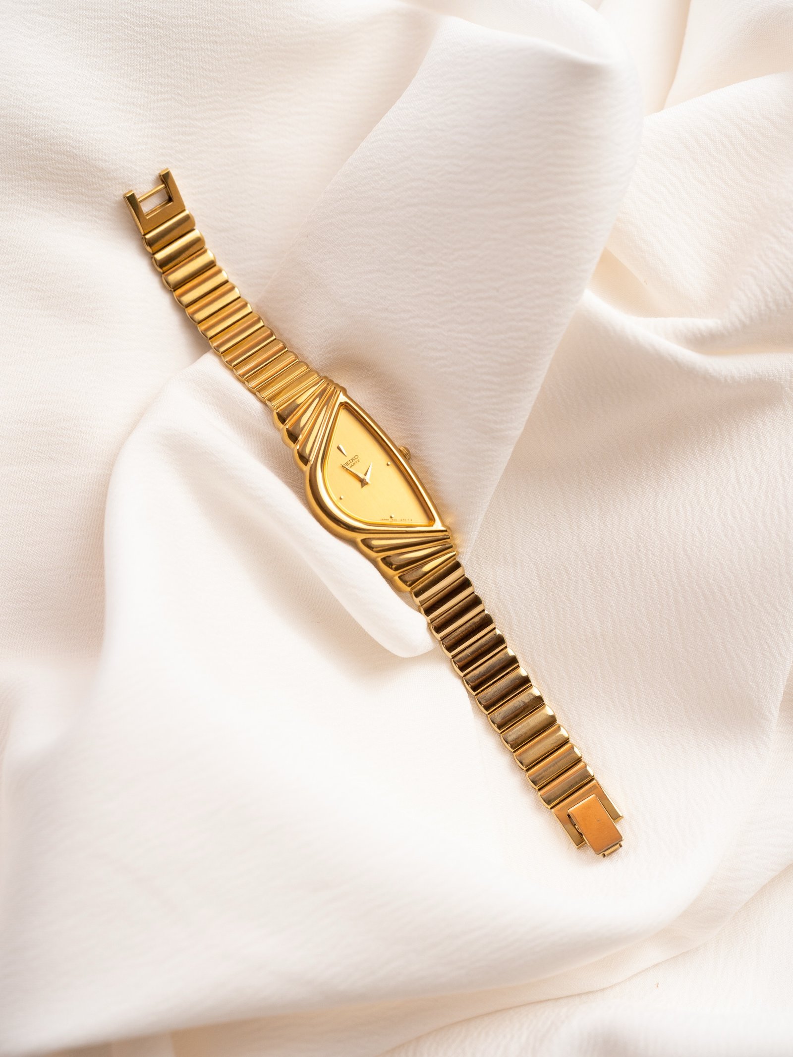 Seiko Half Moon Gold Dial